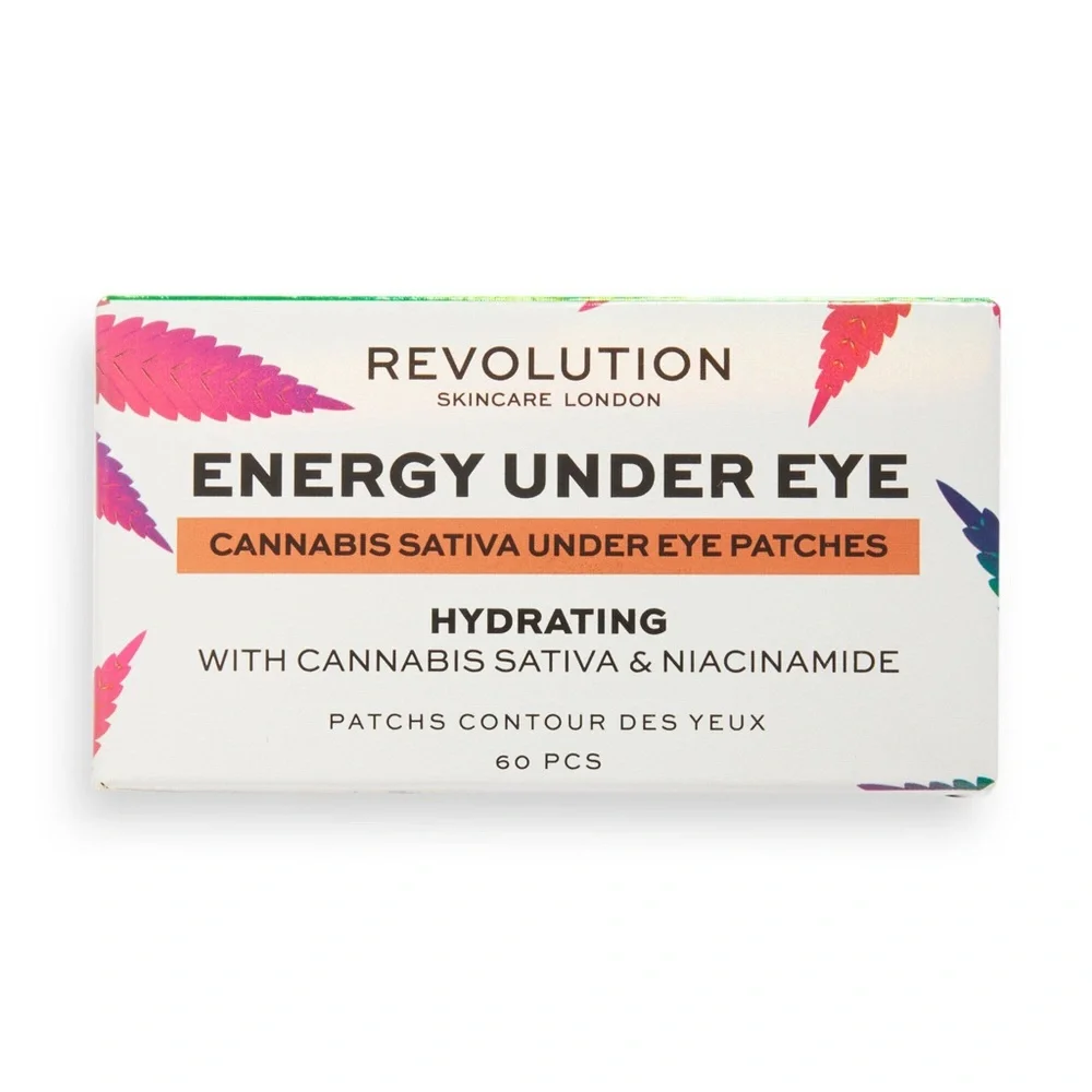 Revolution London Good Vibes Energy Sativa Eye Patch. 60 ct. NEW in box!